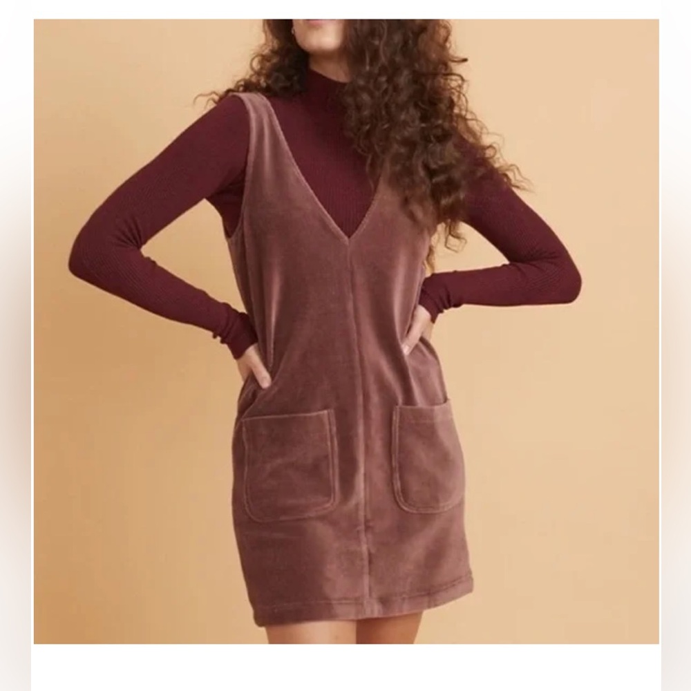 marine layer Millie mini dress corduroy